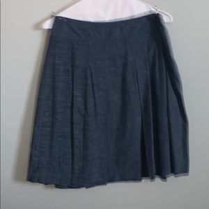 navy boden skirt
